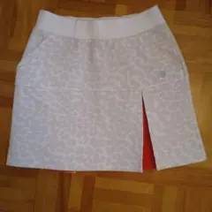 ニューバランス　ゴルフスカート　レオパード柄