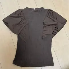 abc une face ブラウス ブラウンのサムネイル