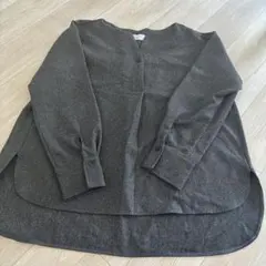 OPAQUE.CUP ダークグレー 長袖シャツ