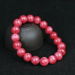 丸玉 ブレスレット 赤 インカローズ 10mm ロードクロサイト パワーストーン