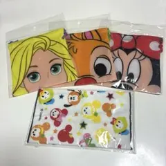 【新品】ディズニー ミニ巾着セット ラプンツェル ミニー デールとミニタオル