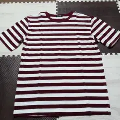 【新品】BURBERRY BLACK LABEL ストライプメンズ半袖Tシャツ3