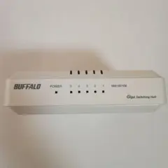 【中古】BUFFALO スイッチングハブ　LSW3-GT-5EP/CW