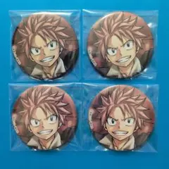 FAIRYTAIL プリンセスカフェ フェアリーテイル缶バッジ 4個セット