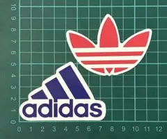 ステッカー adidas アディダス ロゴ 2枚セットのサムネイル