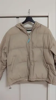 earth music&ecology ベージュ ダウンジャケット M