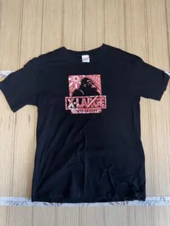 XLARGE Tシャツ ペイズリー ゴリラロゴ ブラック