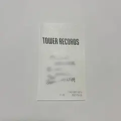 ユ*ミ様 M!LK タワレコ限定 サイン入りレシート - メルカリ