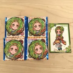 地縛少年花子くん 10周年 ミュージアム ジュエリー缶バッジ イラストカード 桜