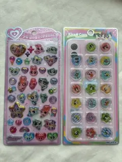 パワーパフガールズ うるちゅるポップシール おはじきシール