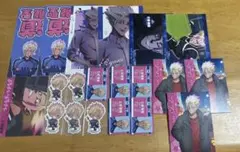 ブルーロック　士道　龍聖　シール　メモ　ブロマイド　ポストカード　セット