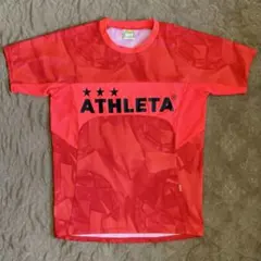 ATHLETA (アスレタ） Tシャツ プラクティスシャツ メンズS 赤 レッド