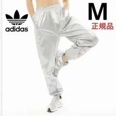 アディダス レディース トラックパンツ ジャージ メタリック トリコロール M