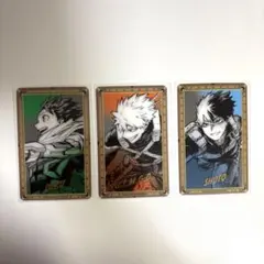 僕のヒーローアカデミア 原画展 クリアカード 爆豪勝己 緑谷出久 轟焦凍 大人