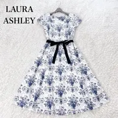美品✨ローラアシュレイ 近年モデル　ロングワンピース 11号　アンティーク　花柄