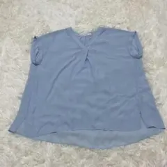 UNTITLED ブラウス タックデザイン 透け感 きれいめ フェミニン