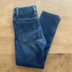 ユニクロ　ストレッチデニムパンツ ダークブルー 110cm