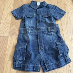 デニムショートオール　GAP