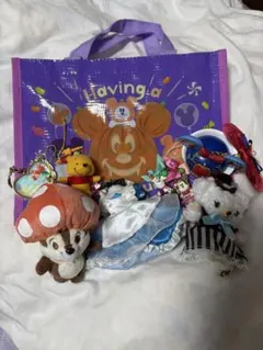 ディズニー マスコットストラップセット