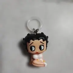 ベティーブープ　ベティーちゃん　マスコット　めじるし　チャーム　キーホルダーのサムネイル