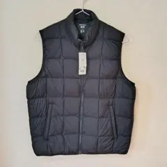 ユニクロ　パフテックベスト　ブラック　M