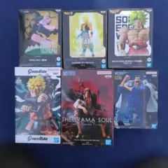 ワンピースナルトフィギュア3セット