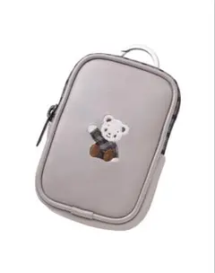 familiar ポーチ グレー