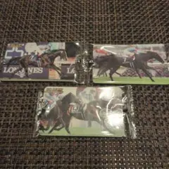 まねき馬トレーディングカード 3枚セット イクイノックス ドウデュース