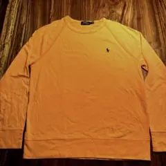 [ Polo Ralph Lauren] オレンジ スウェットLサイズ