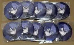 (最終値下げ)プロセカ コネライ メタリック缶バッジ 青柳冬弥