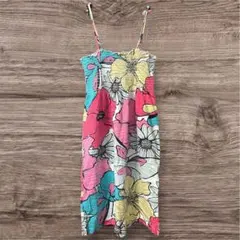 H&M マルチカラー フラワープリント ワンピース