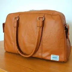 【人気モデル】PORTERポーター　FREESTYLE　キャメルボストンバッグ