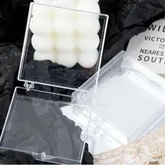 5PCオーダーチップ入り用プラスチック収納ボックス、蓋付き