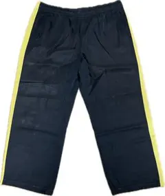 ロングパンツ ブラック/イエロー