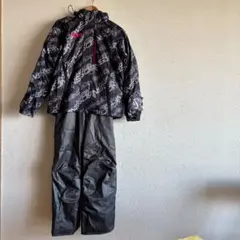 HANSON スキーウェア 上下男子160 ブラック/グレー