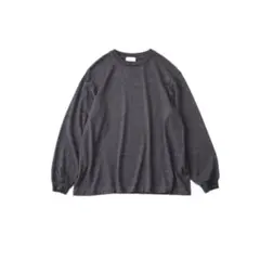 soutiencollar マイカップスリーブ カットソー チャコールグレー