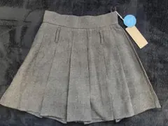 レディアゼル　新品タグ付き　プリーツスカート Sサイズ　ブラウン