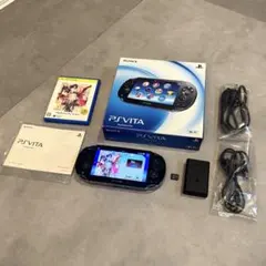 PS Vita(PCH-1000)ブラック本体＋メモリーカード16GB＋Fate