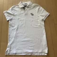 Abercrombie & Fitch ホワイトポロシャツ M