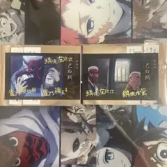 鬼滅の刃　立志編　チェキ風ブロマイド　禰豆子　炭治郎　鱗滝　鋼鎧塚