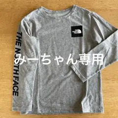 THE NORTH FACE 長袖カットソー グレー