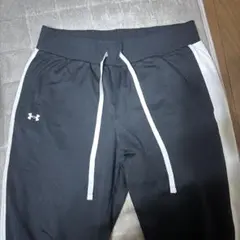 Under Armour ブラック/ホワイト ジャージパンツ M