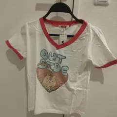 w.c. 半袖 Tシャツ OUT SIDE プリント