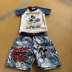 ミッキー　ディズニー　水着セット 100cm