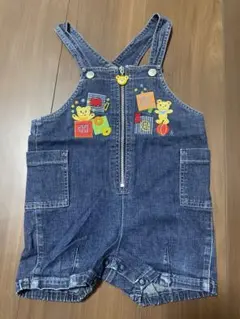 【値下げ】ミキハウス サロペット ベビー フリーサイズ？