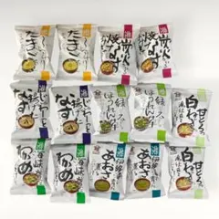 コスモス食品　しあわせいっぱい　フリーズドライ　お味噌汁　7種×2食セットのサムネイル