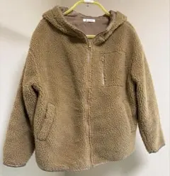 ironohi アウター　ジャケット　Mサイズ　ブラウン　イロノヒ　モコモコ