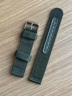 ミリタリー　ナイロン　ベルト 20mm カーキ色　オリーブ