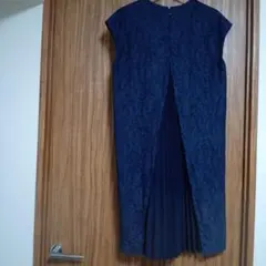 ROPE ネイビースリーブレスドレス 36