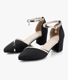 ブラック パンプス